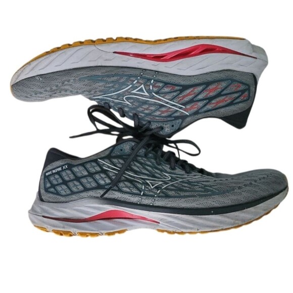 Mizuno Wave Inspire 20 Running Shoes Men 12.5 Gray Stability Road Runner main image 10